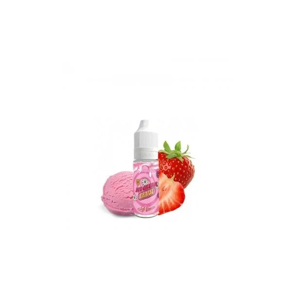 Ice Cream Fraise 10 ml 3 mg E-liquid - Wpuff Flavors by Liquidéo