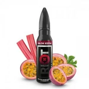 Riot Prefilled 60ml 20mg Nic Salt Deluxe Passionfruit & Rhubarb 50/50 e-liquid