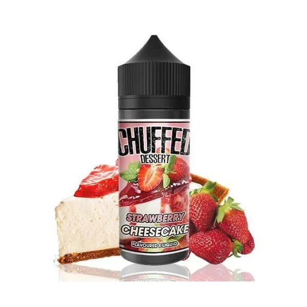 Chuffed Dessert Strawberry Cheesecake 100ml 0 mg e-liquid