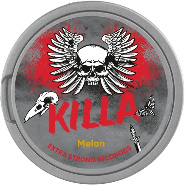 Killa Melon Nicotine Pouches Snus- Juicy Melon Flavor