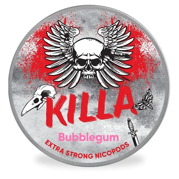 Killa Bubblegum Snus - Sweet and Chewy Bubblegum Delight