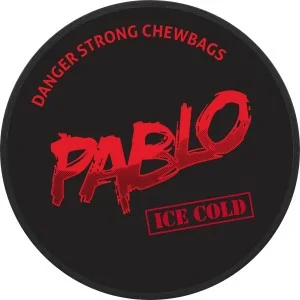 PABLO ICE COLD CHEWBAGS MAX STRONG 43mg Nicotine Pouches