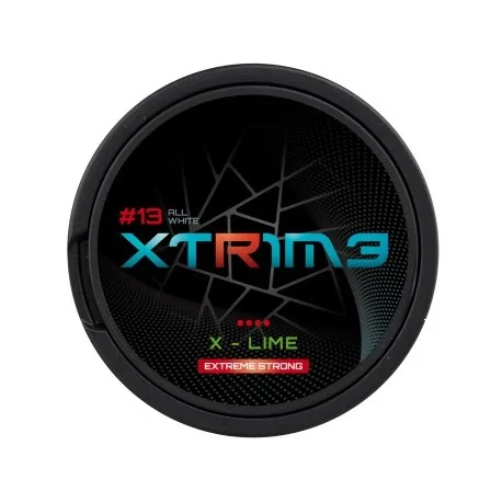 Extreme X Lime Nicotine Pouches Snus - Intense Lime Infusion for a Citrus Blast