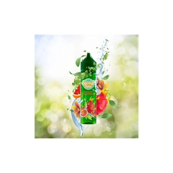 VAPY SPRING TIME Prefilled Dragon Grapefruit 60ml 3mg 50/50 E-liquid