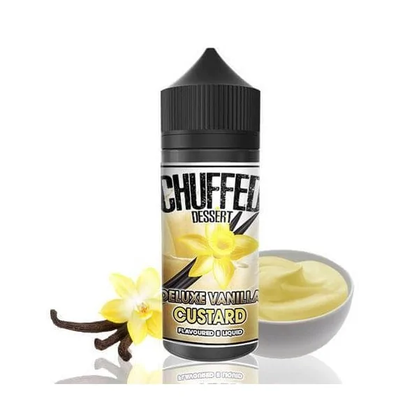 Chuffed Dessert Deluxe Vanilla Custard 100ml 0 mg e-liquid