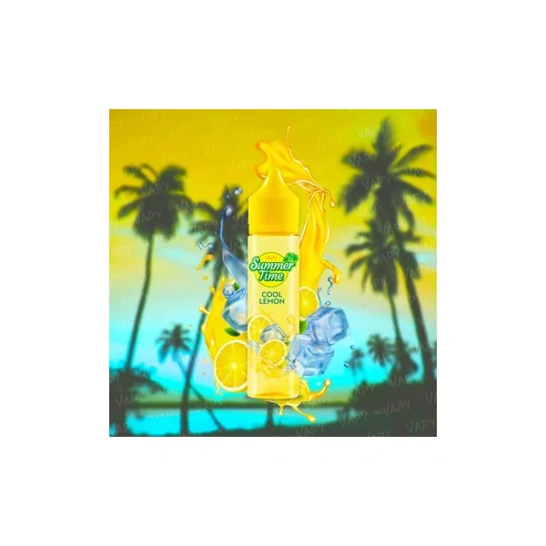 VAPY SUMMER TIME Prefilled Cool Lemon 60ml 6mg 50/50 E-liquid