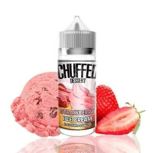 Chuffed Dessert Strawberry Ice Cream 100ml 0 mg e-liquid