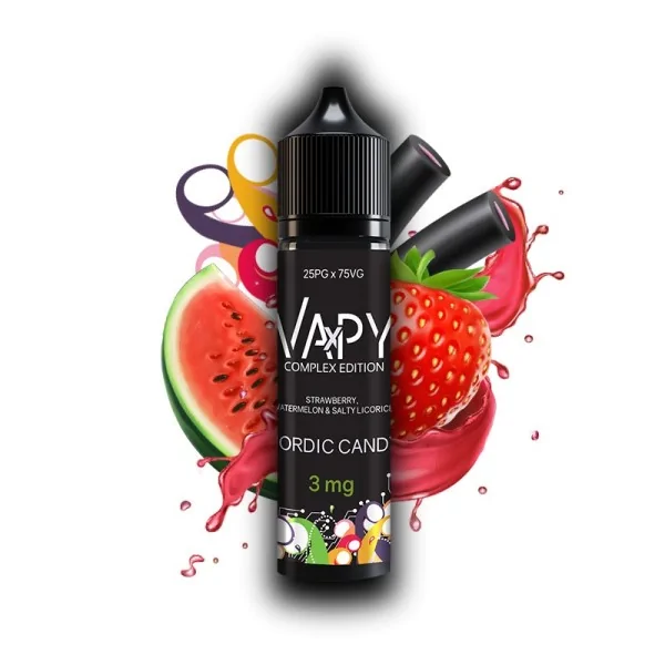 Vapy Complex 25/75 Nordic Candy 60ml 3mg E-liquid Expired on 18.09.24