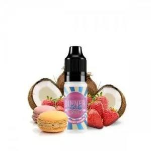 Dinner Lady Strawberry Macaroon SALTS 10ml 20mg 50/50 E-liquid