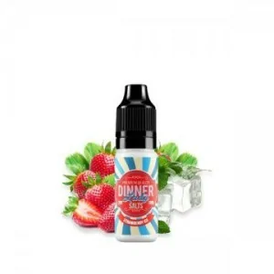 Dinner Lady Strawberry Ice SALTS 10ml 20mg 50/50 E-liquid