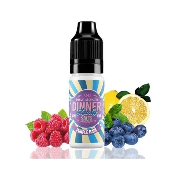 Dinner Lady Purple Rain SALTS 10ml 20mg 50/50 E-liquid