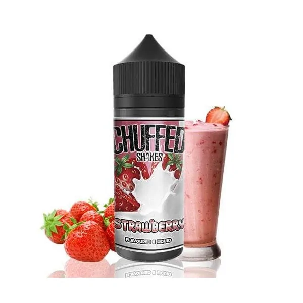 Chuffed Shakes Strawberry 100ml 0 mg e-liquid