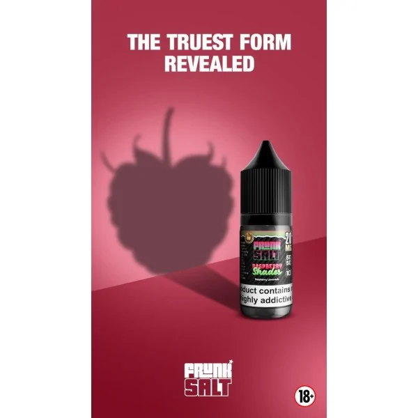 FRUNK SALT - Raspberry Shades 10MG 10ML E-liquid