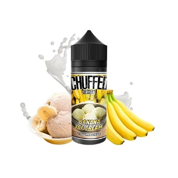 Chuffed Dessert Banana Ice Cream 100ml 0 mg e-liquid