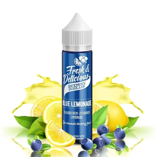 Dexter's Juice Lab Prefilled 60ml 20mg Nic Salt Blue Lemonade 50/50 E-liquid