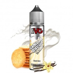 IVG Prefilled 60ml 20mg Nic Salt Vanilla Biscuit 50/50 E-liquid