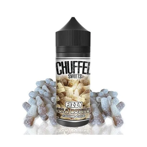 Chuffed Sweets Fizzy Cola Bottles 100ml 0 mg e-liquid