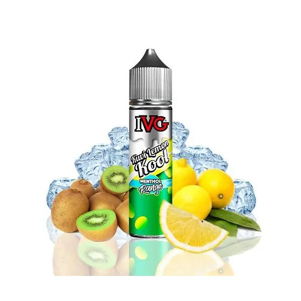 IVG Kiwi Lemon Kool Nikotinsalz E-Liquid – Eisige Fusion aus Kiwi und Zitrone!