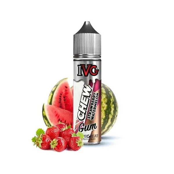 IVG Strawberry Watermelon Chew E-liquid z solą nikotynową - Soczysta fuzja truskawki i arbuza Rozkosz!