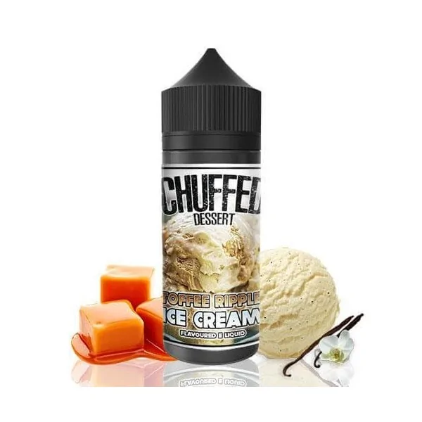 Chuffed Dessert Toffee Ripple Ice Cream 100ml 0 mg e-liquid