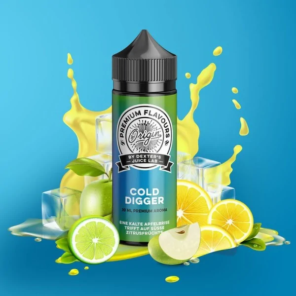 Dexters Juice Lab Prefilled Cold Digger 120ml 3mg 60/40 E-liquid