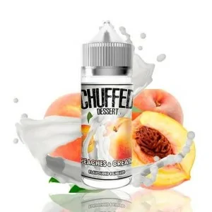 Chuffed Dessert Peaches And Cream 100ml 0 mg e-liquid