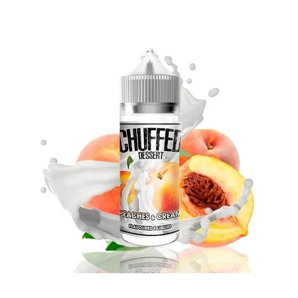 Chuffed Dessert Peaches And Cream 100ml 0 mg e-liquid