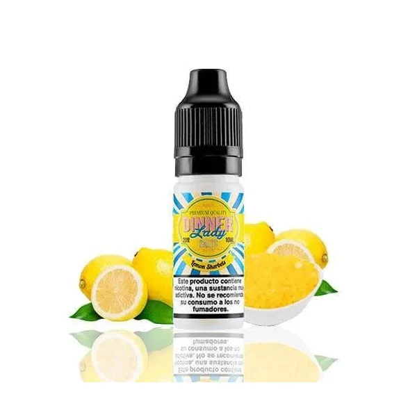 Dinner Lady Salts Lemon Sherbets 10ml 10 mg NicSalt e-liquid