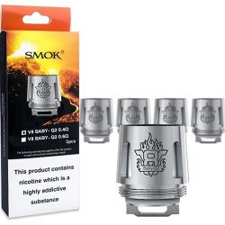 TFV8 Baby-Q2 0.4Ω - Smoktech 5pcs