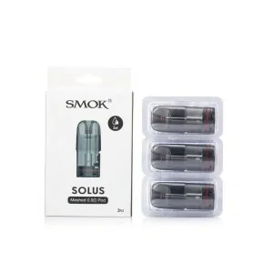 Cartridge Solus 3ml 0.9 ohm - Smoktech 3pcs