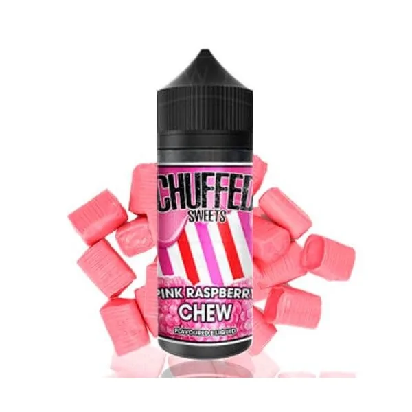 Chuffed Sweets Pink Raspberry Chew 100ml 0 mg e-liquid