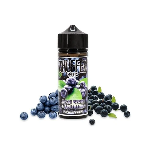 Chuffed Fruits Acai & Blueberry 100ml 0 mg e-liquid