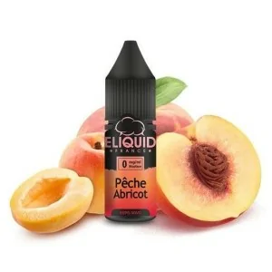 Pêche - Abricot 10ml - Eliquid France 6 mg