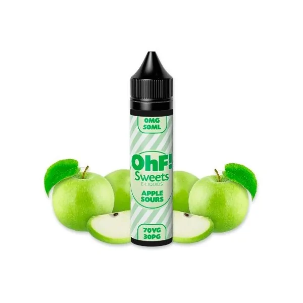 OHF Sweets Apple Sours 50ml 0 mg e-liquid