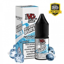 Ivg Salts Blueberg Burst 10mg 10ml 50/50 NicSalt e-liquid