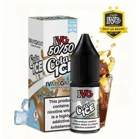 IVG Cola ice 50:50 10ml 18mg e-liquid