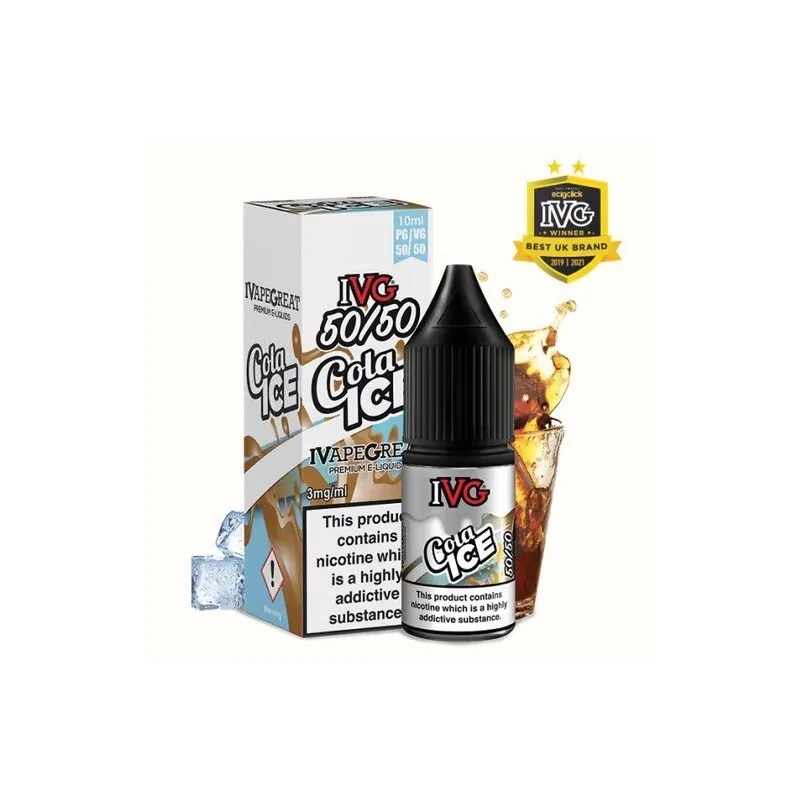 IVG Cola ice 50:50 10ml 18mg e-liquid