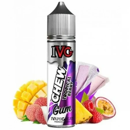 Ivg Tropical Berry Chew 50ml 0mg (shortfill) 70/30 e-liquid
