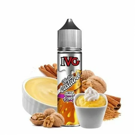 Ivg Nutty Custard 50ml 0mg (shortfill) 70/30 e-liquid