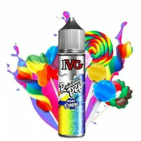 Ivg Rainbow Pop 50ml 0mg (shortfill) 70/30 e-liquid