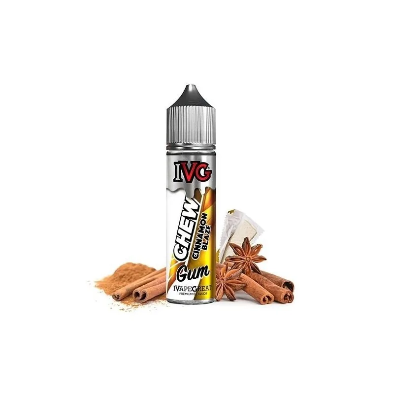 Ivg Cinnamon Blaze 50ml 0mg (shortfill) 70/30 e-liquid