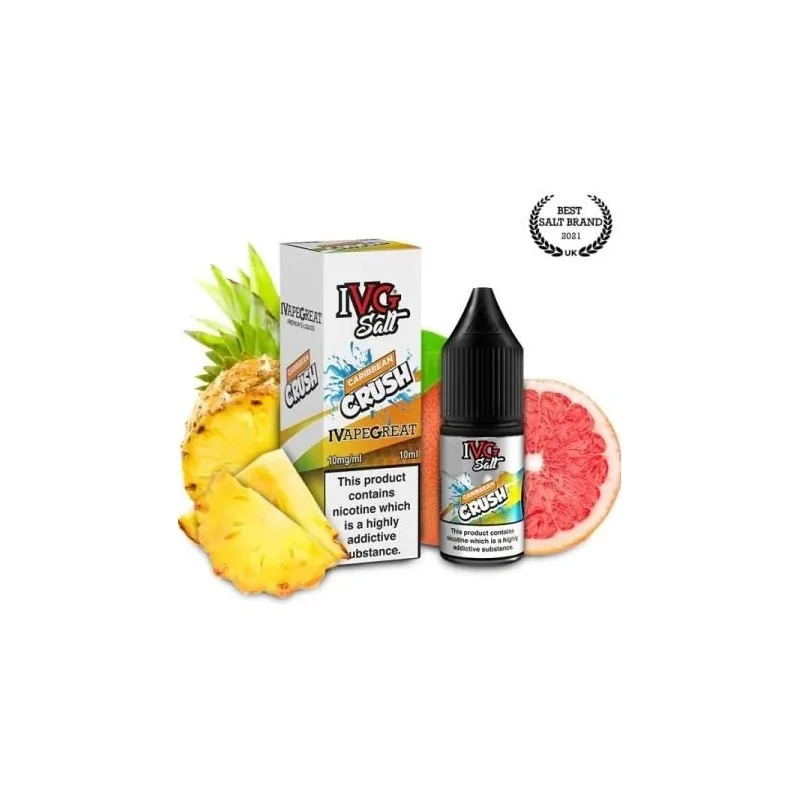 IVG Caribbean Crush 50/50 10ml 6mg e-liquid