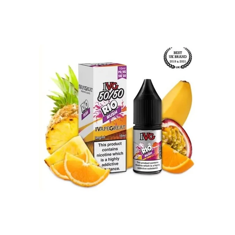 IVG Rio Rush 50/50 10ml 3mg e-liquid