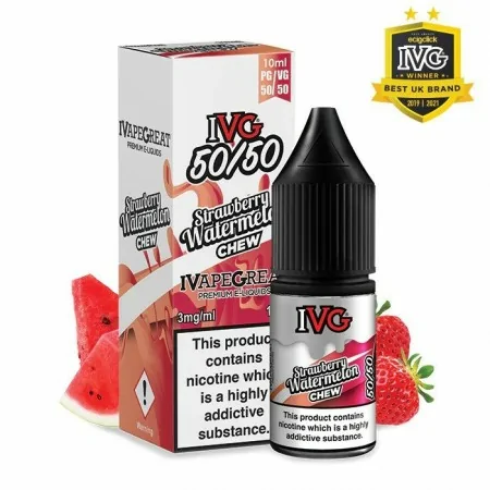 IVG 50/50 Strawberry Watermelon Chew 12mg 10ml e-liquid