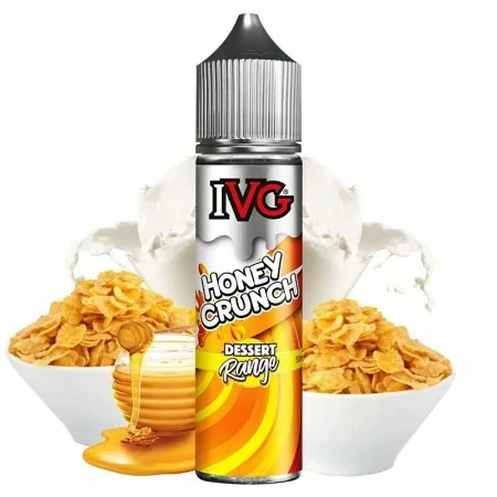 IVG Prefilled 60ml 20mg Nic Salt Honey Crunch 50/50 e-liquid