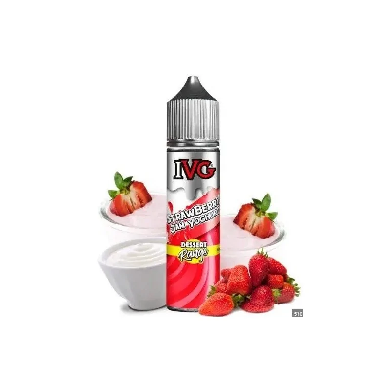 IVG Erdbeermarmelade-Joghurt-Nikotinsalz-E-Liquid – cremiger Genuss mit einem Marmeladen-Touch!