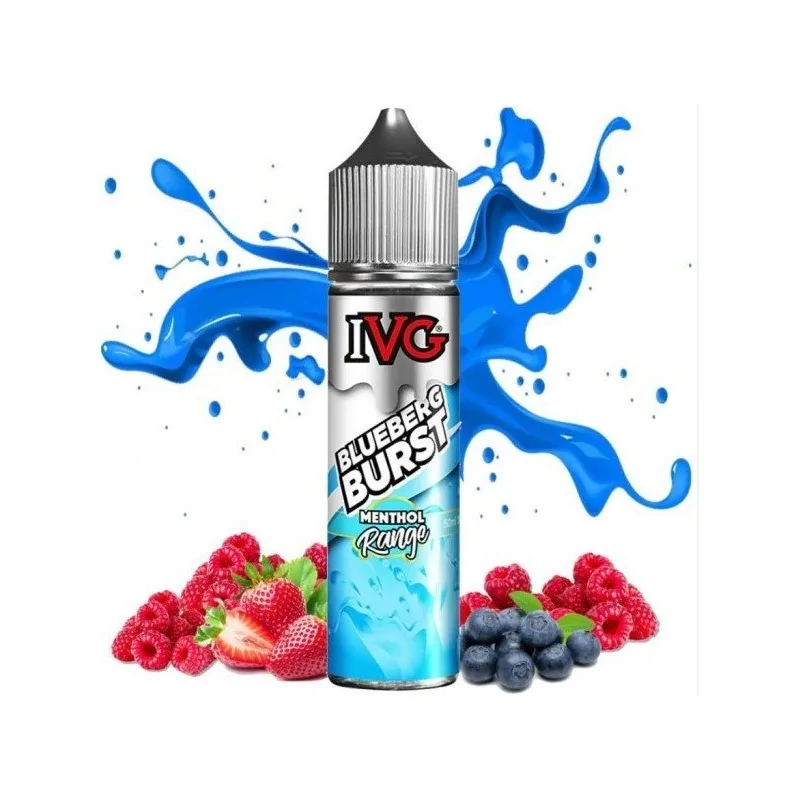 IVG Blueberg Burst Nicotine Salt E-Liquid – Voller Beerenglück!