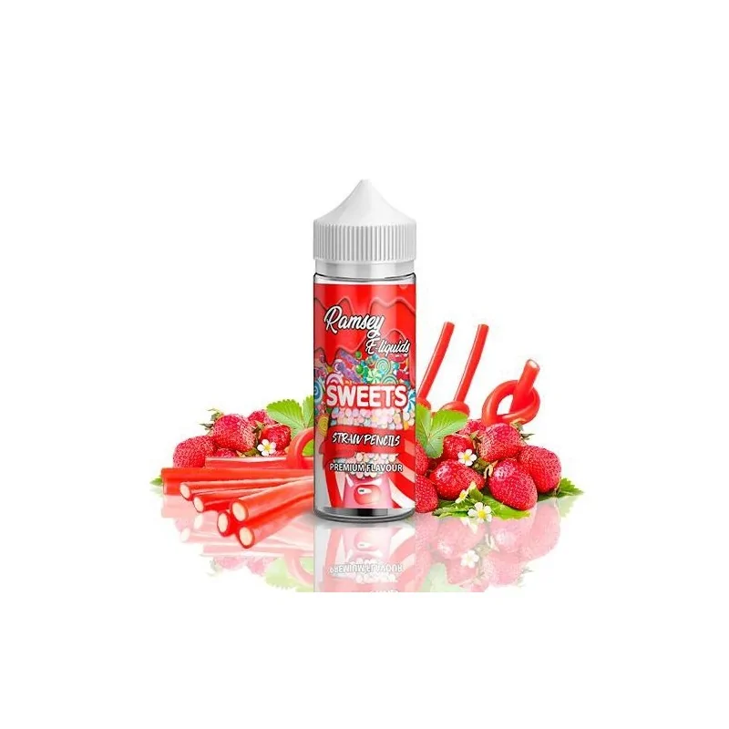 Ramsey E-Liquids Sweets Strawpencils 100ml 0 mg