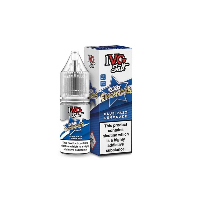 IVG NicSalt Blue Razz Lemonade  10ml 10mg 50/50 e-liquid