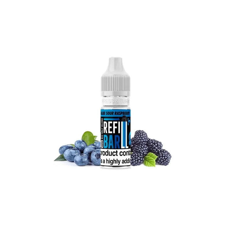 Blue Sour Raspberry - Refill Bar Salts 10ml 20mg